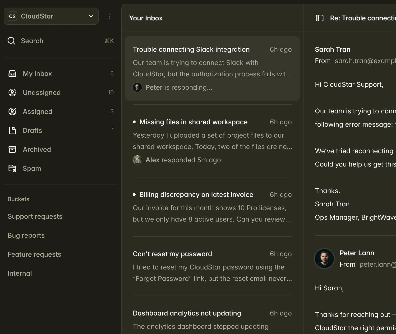 Easyjournal dashboard med transkribering og rapporter